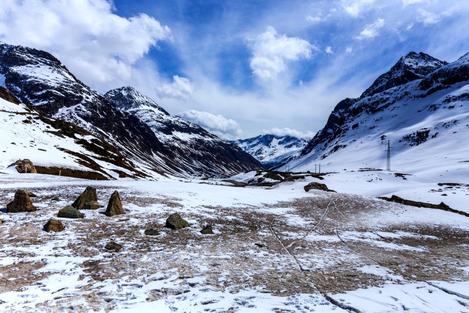 Snow Capped Moutain