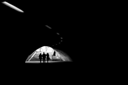 Silhouette Of People