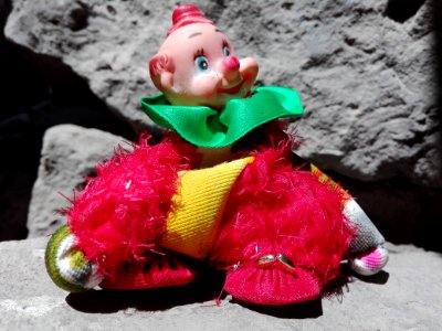 Pink Doll Toy Magenta