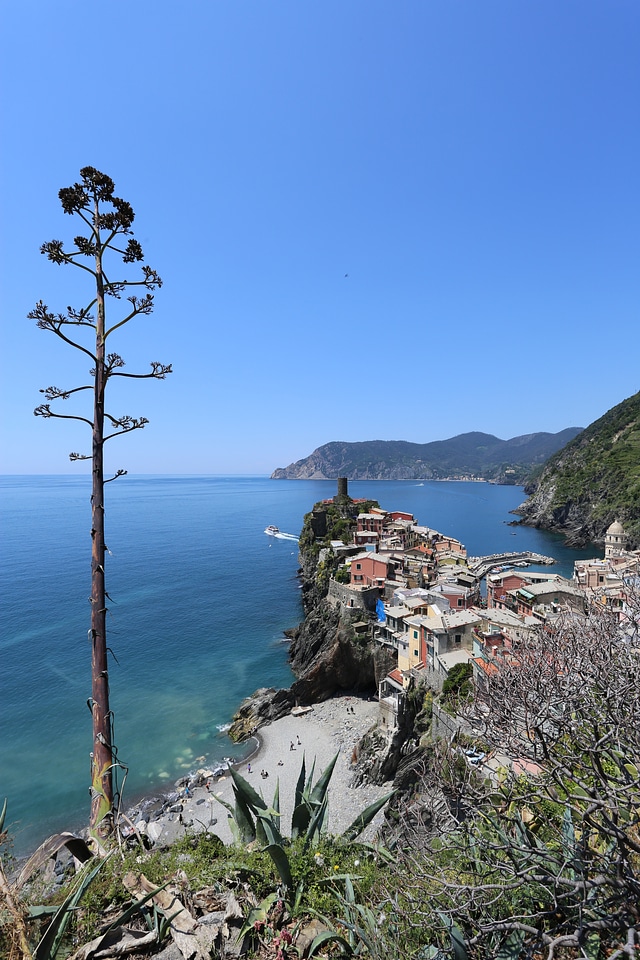 Exposed idyllic houses