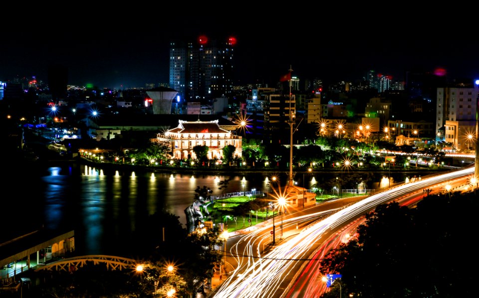 Metropolitan Area Cityscape City Night