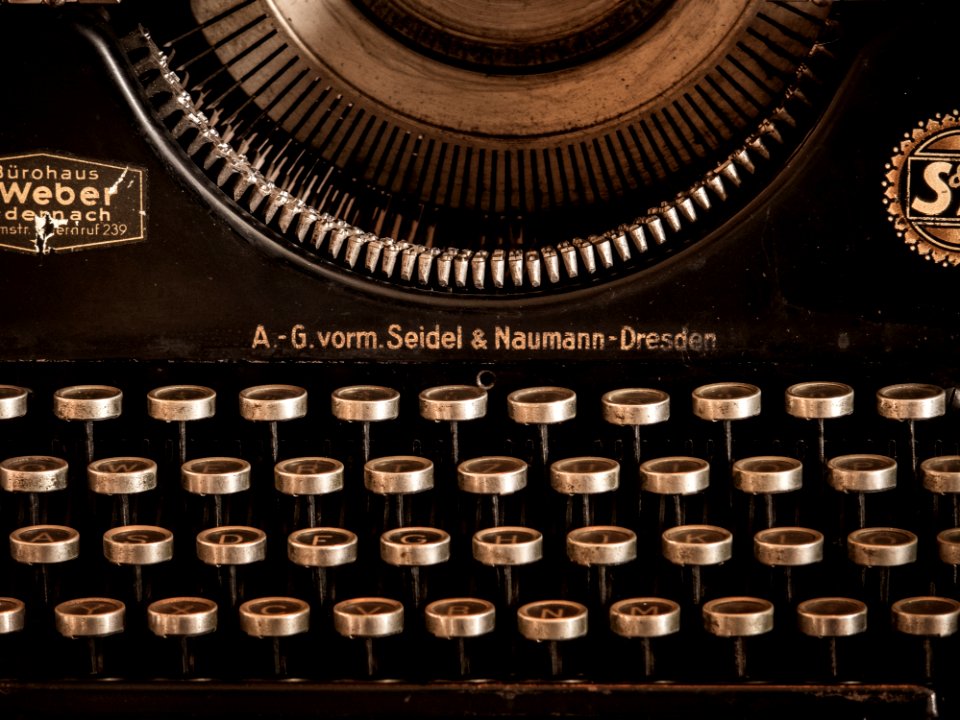 Typewriter Office Equipment Office Supplies Font