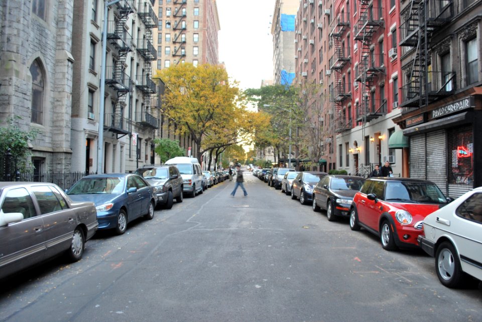 Car Lane Neighbourhood Road