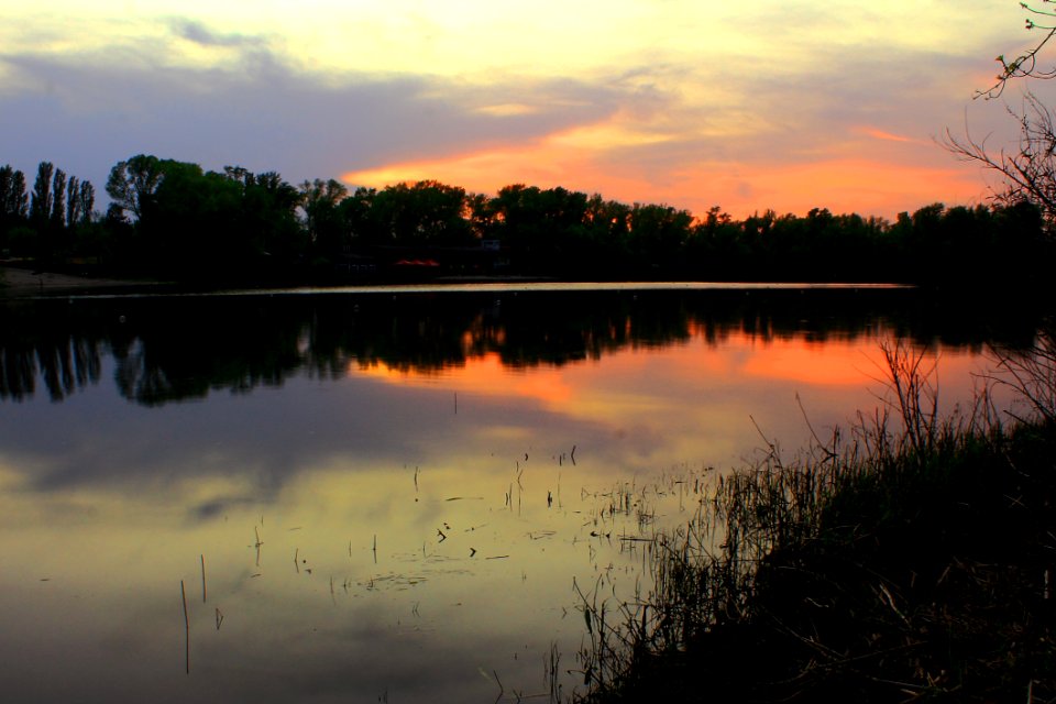 Reflection Water Nature Sky photo