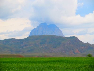 Grassland Highland Ecosystem Sky photo