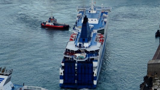 Waterway Water Transportation Ship Tugboat photo