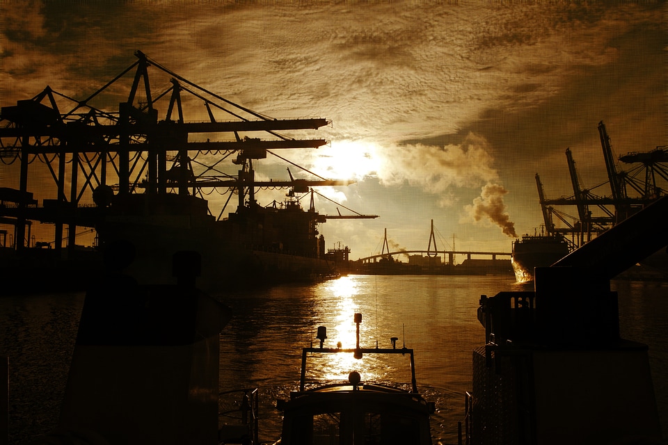 Port hamburg waltershof