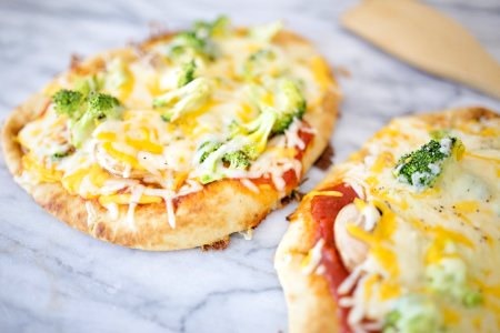 Baked Pastries Top With Cheese