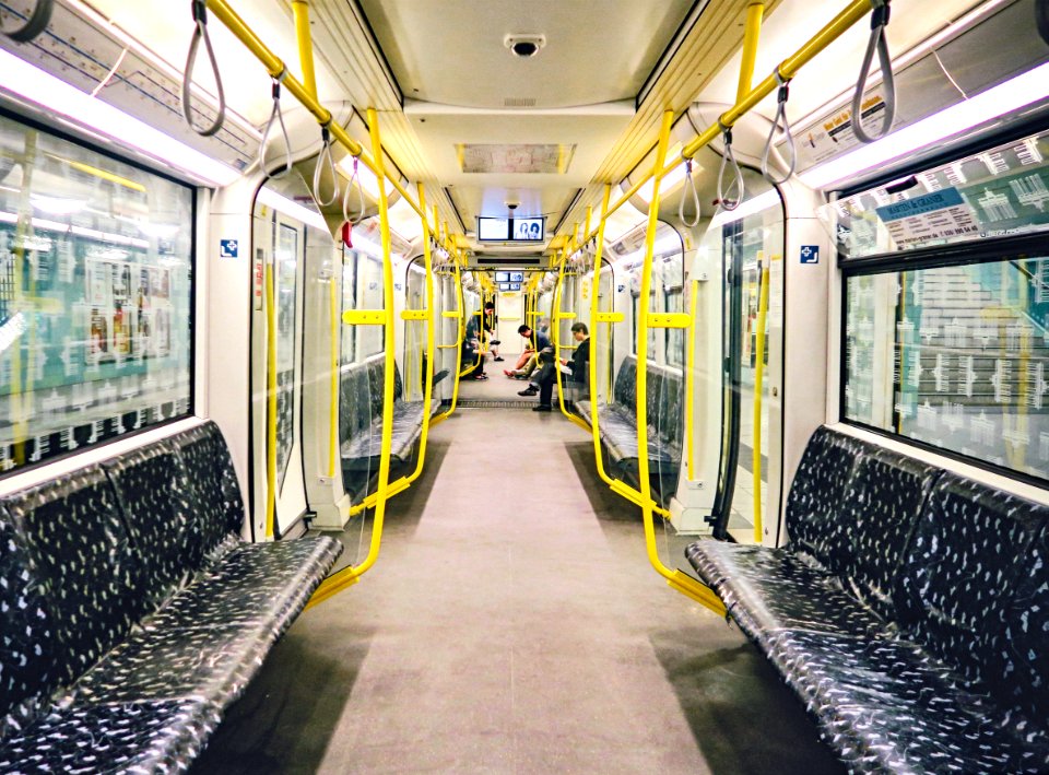 Interior Photograph Of Train