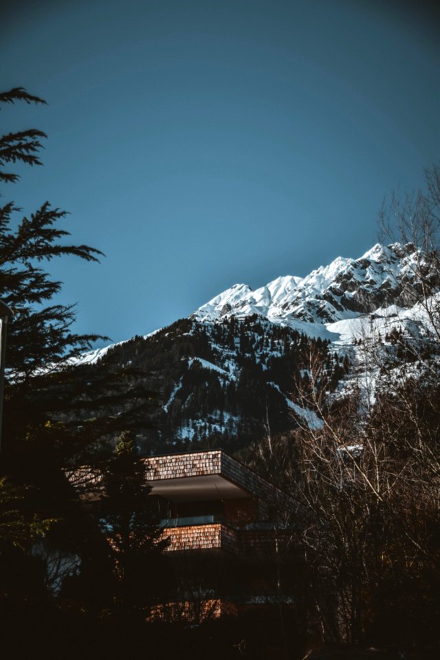 Mountain And House