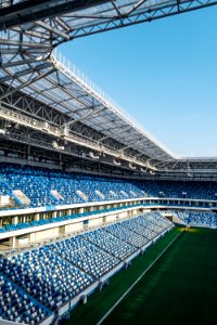 Photo Of Empty Seats Football Stadium photo