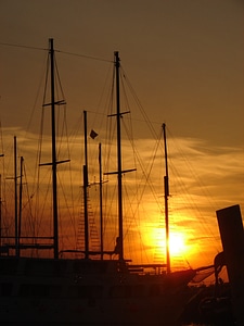 Sailing vessel sail mood photo
