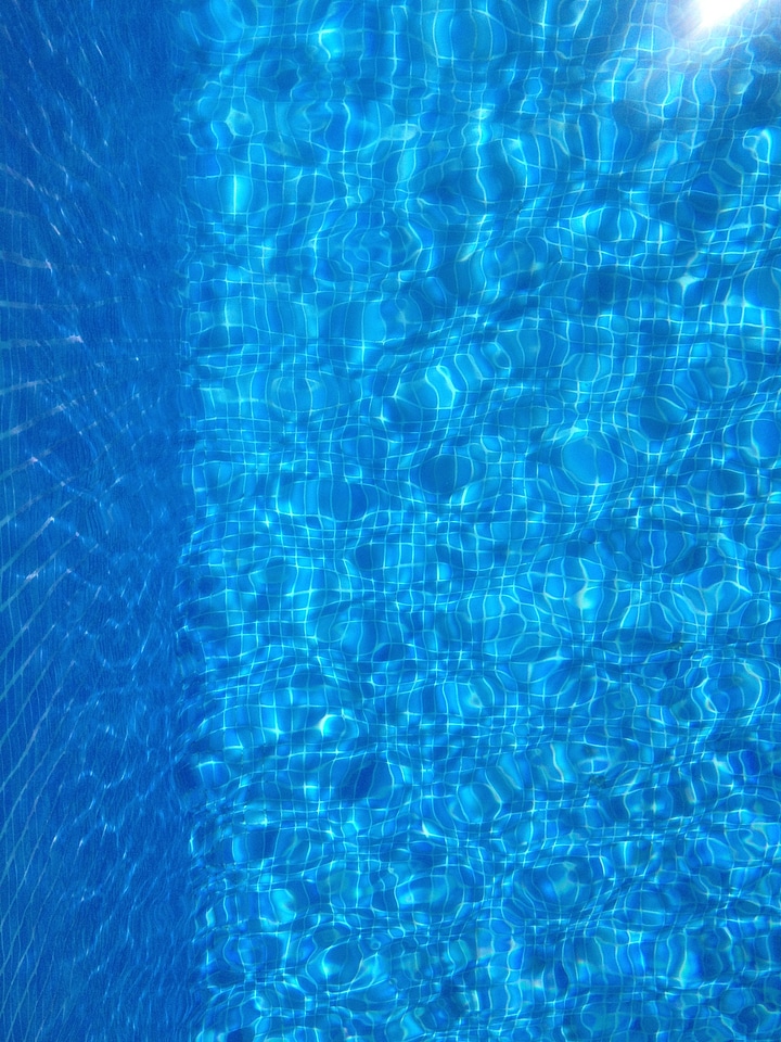 Water blue pool