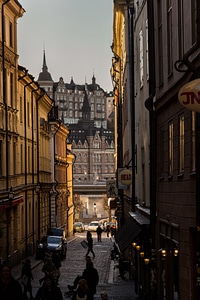 The old town sweden alley photo