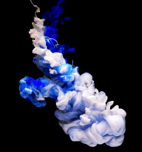 Blue Organism Smoke Petal