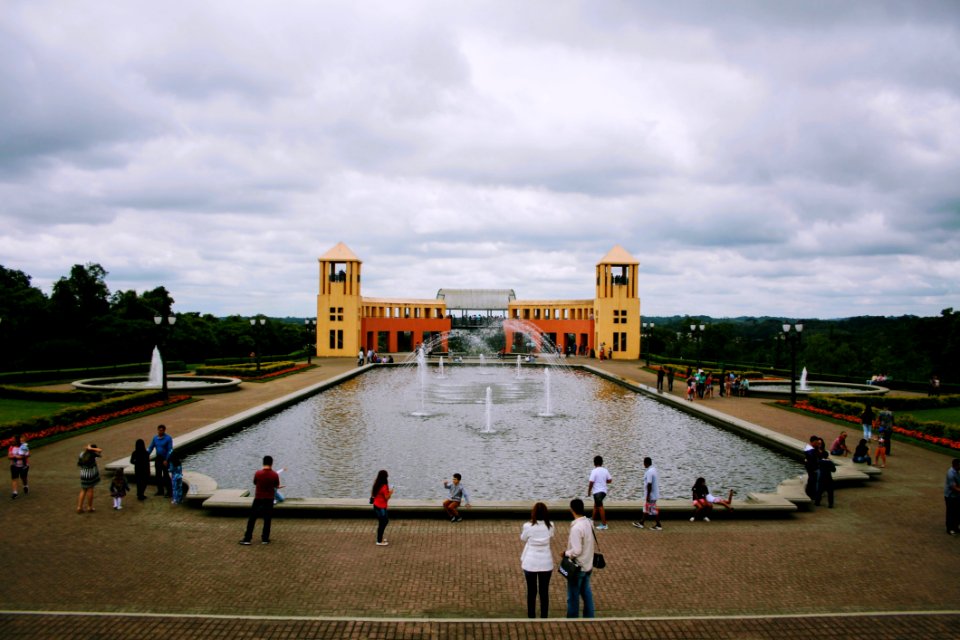 People Near To Fountain photo