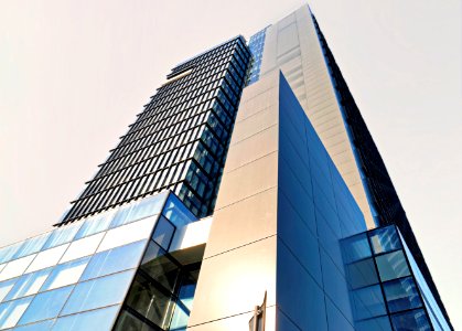 Low Angle Photo Of Curtain Wall Building photo