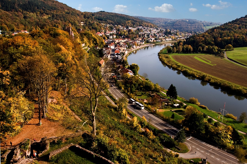 River autumn germany