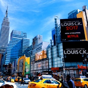 Landscape Photography Of Time Square New York City photo