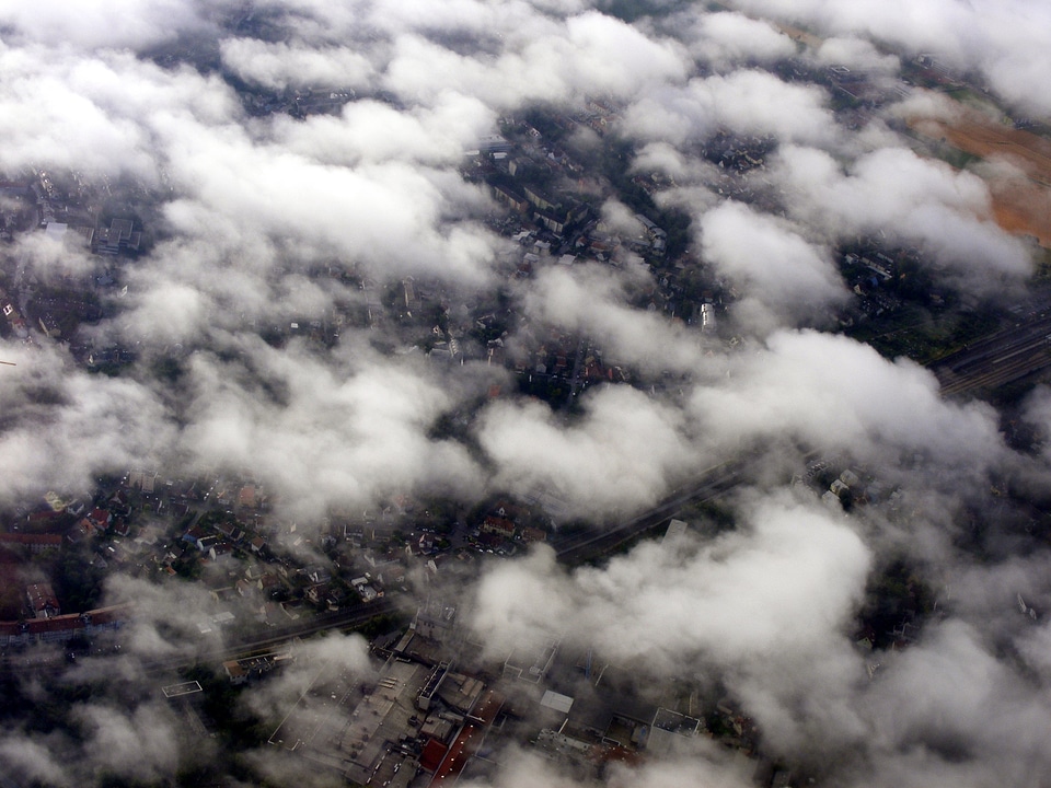 Sky white plane