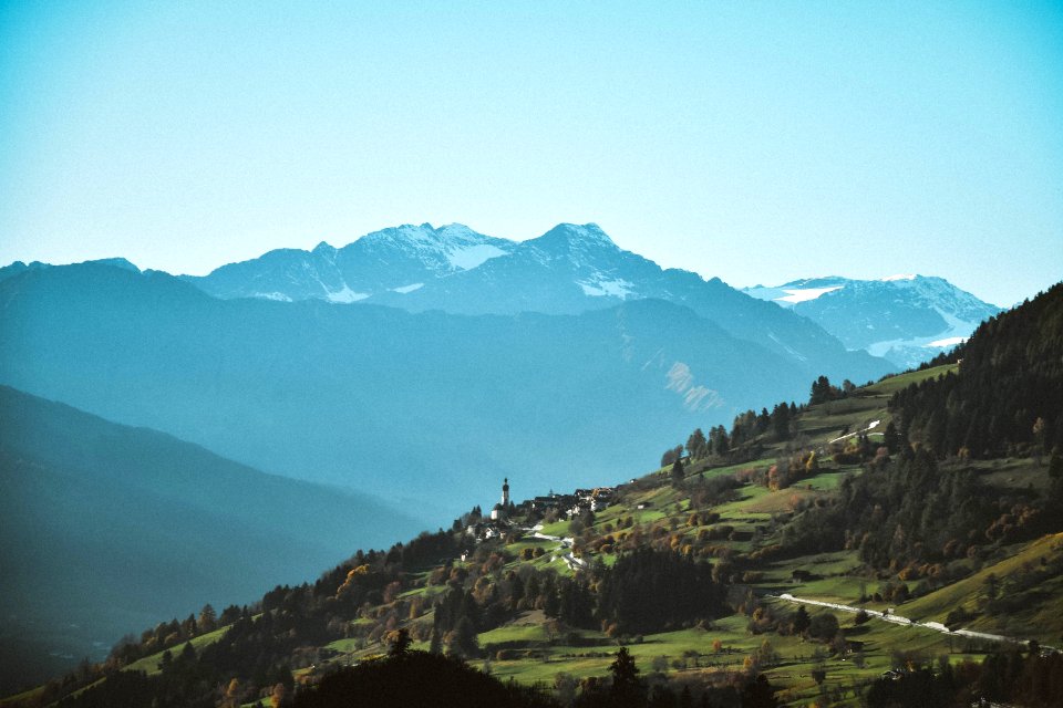 Scenic View Of Mountains