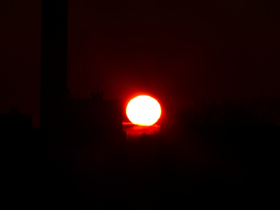Solar disk schapfe mill grain silo