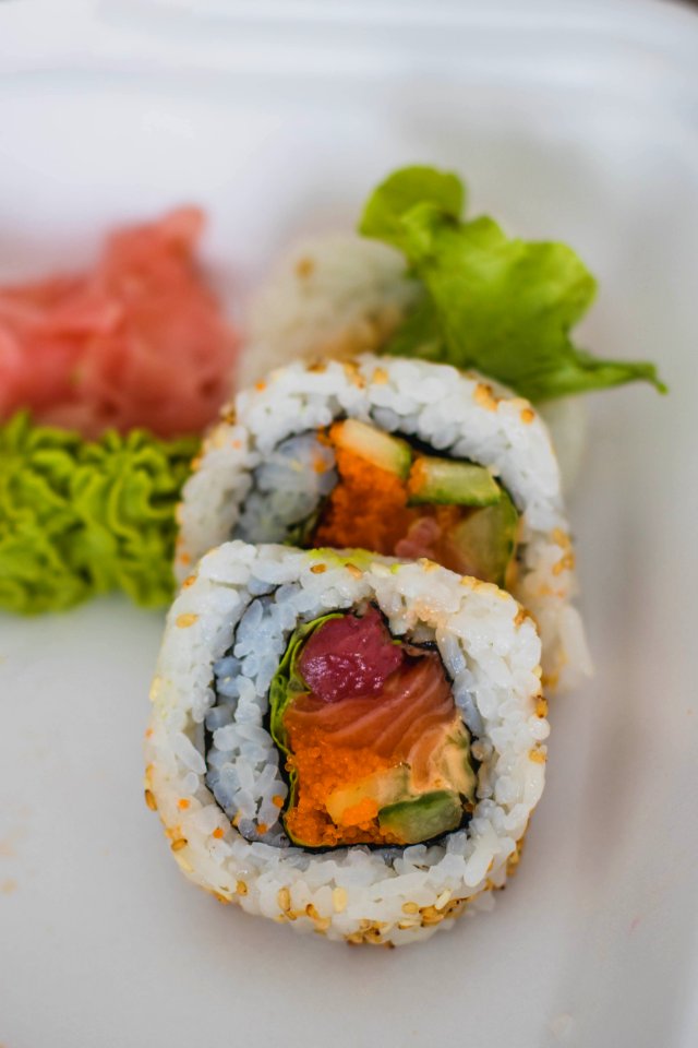 Rolled Rice With Vegetables