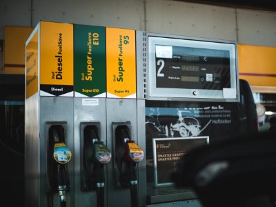 Photo Of Gasoline Dispenser In Station