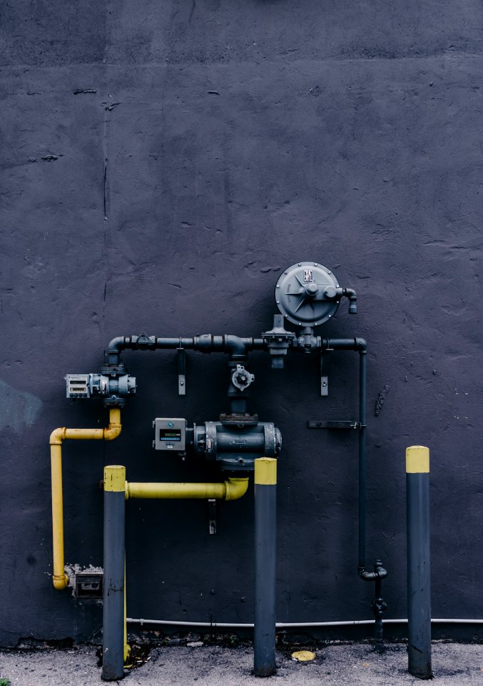 Black And Yellow Water Filter System