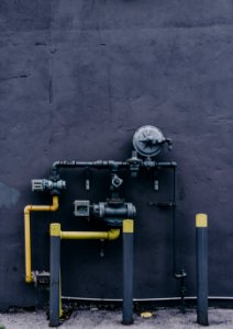 Black And Yellow Water Filter System