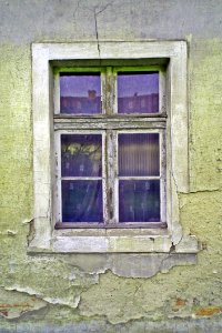 Window Purple Wall House