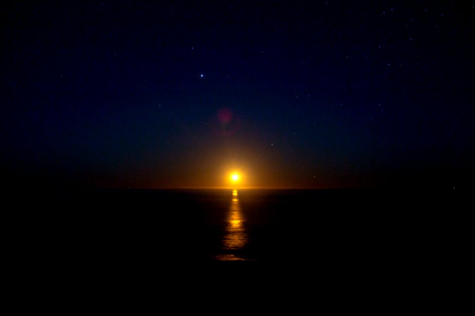 Horizon Sky Atmosphere Night