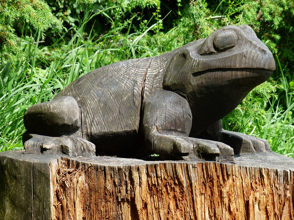 Nature trail holzfigur figure