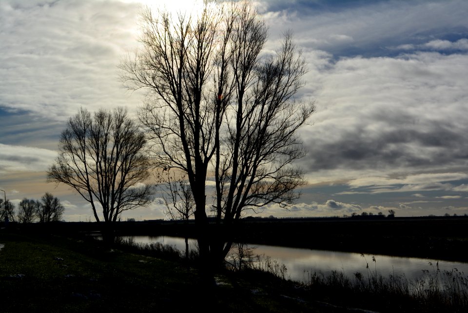 Sky Reflection Cloud Water