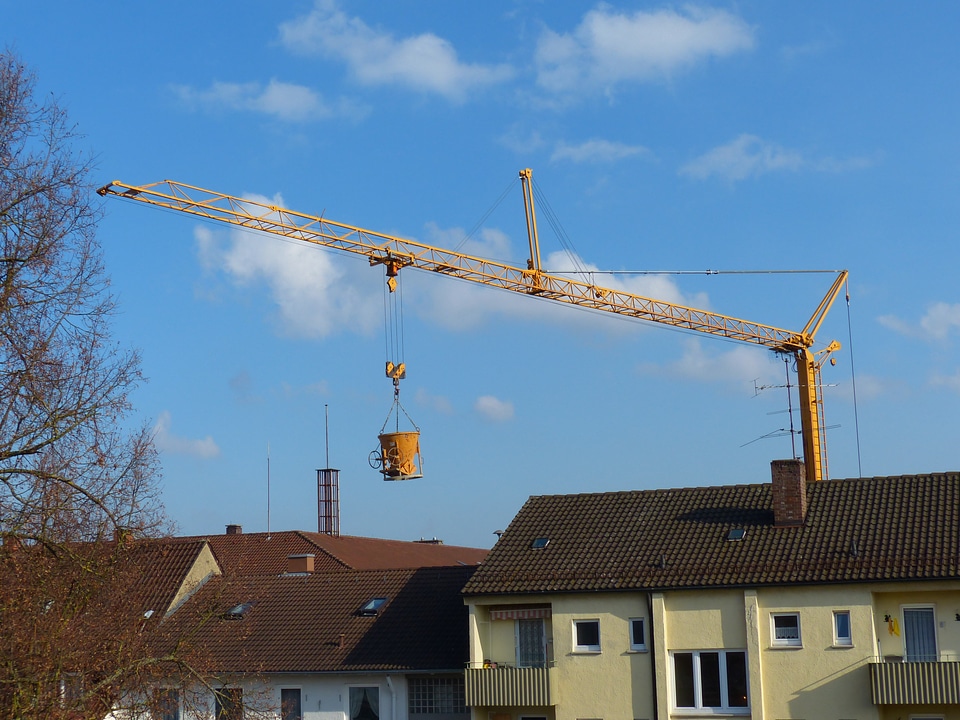 Housebuilding trolley hook