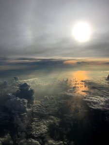 Sky Atmosphere Horizon Cloud photo