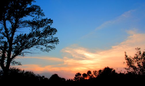 Sky Dawn Red Sky At Morning Afterglow
