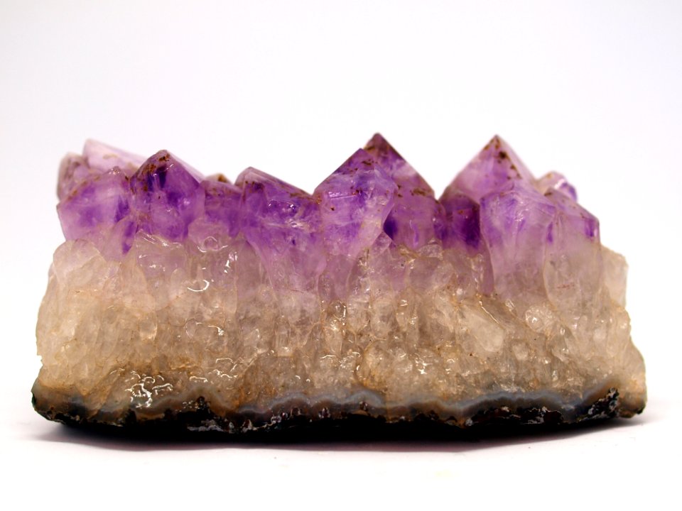 Amethyst Mineral Crystal Gemstone photo