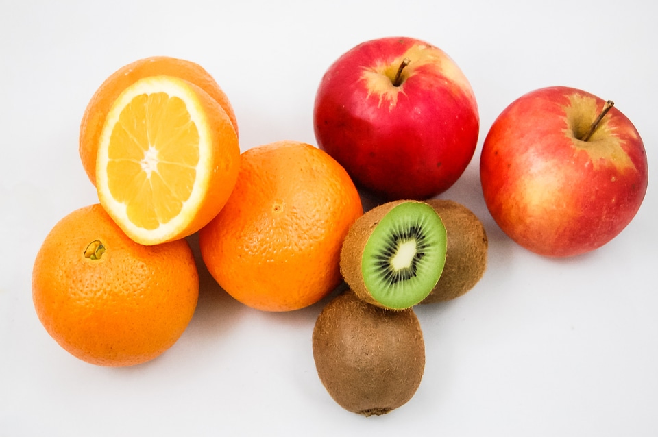 Fruit vitamins healthy eating