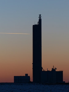 Contrail schapfe mill flour mill photo