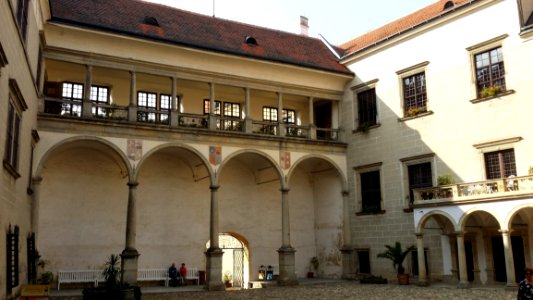 Historic Site Arcade Medieval Architecture Building