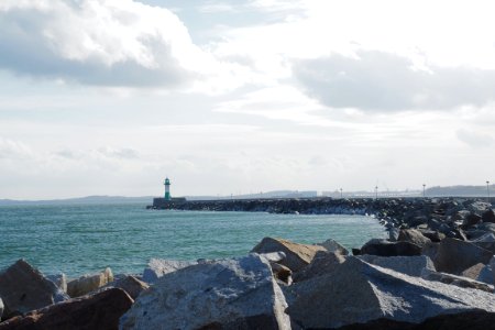 Sea Sky Coast Coastal And Oceanic Landforms photo