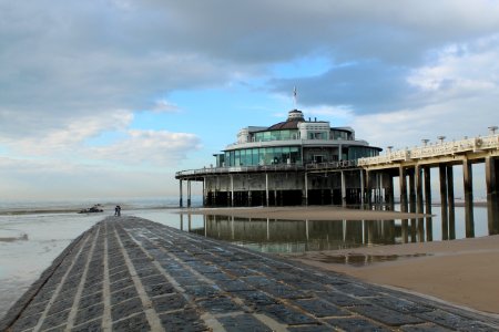 Pier Sky Sea Horizon photo