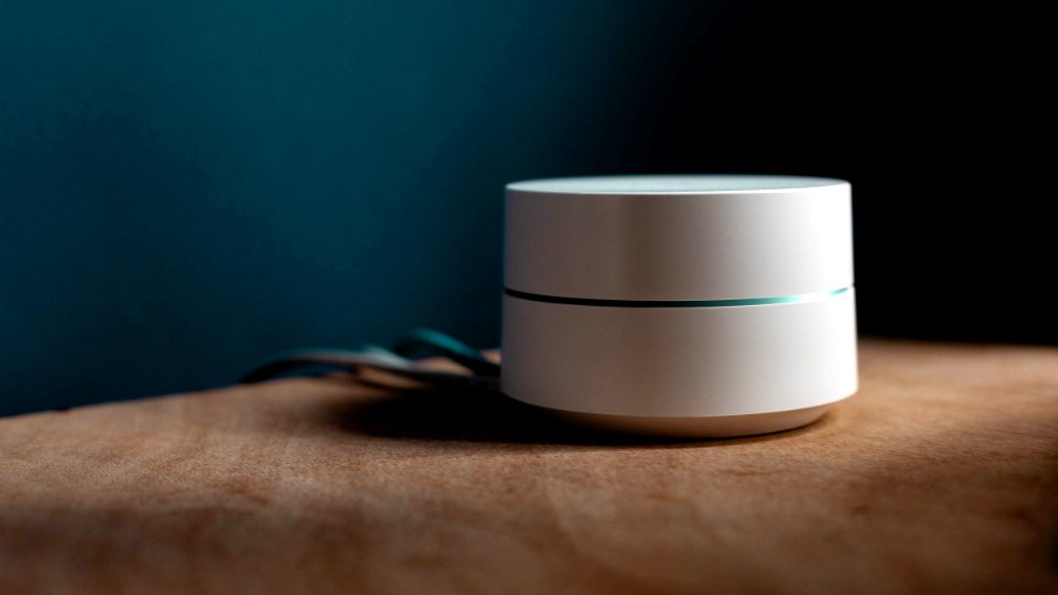 White Speaker On Surface