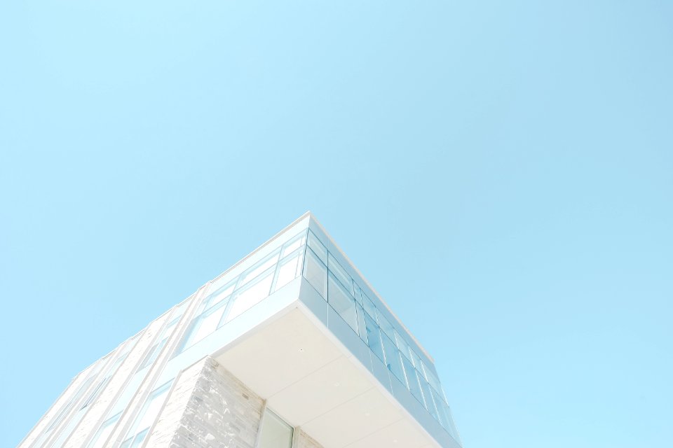 White Concrete Building