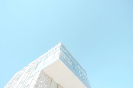 White Concrete Building photo