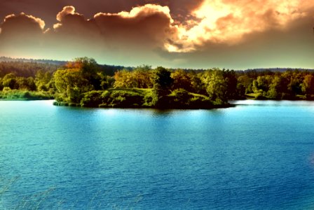 Sky, Nature, Water, Reflection photo