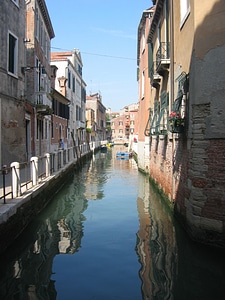Architecture venetian reflection photo