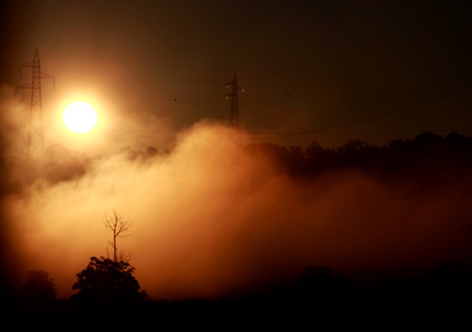 Sky, Atmosphere, Mist, Morning