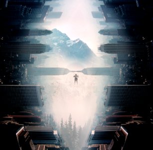 Sky, Metropolis, Atmosphere, Darkness